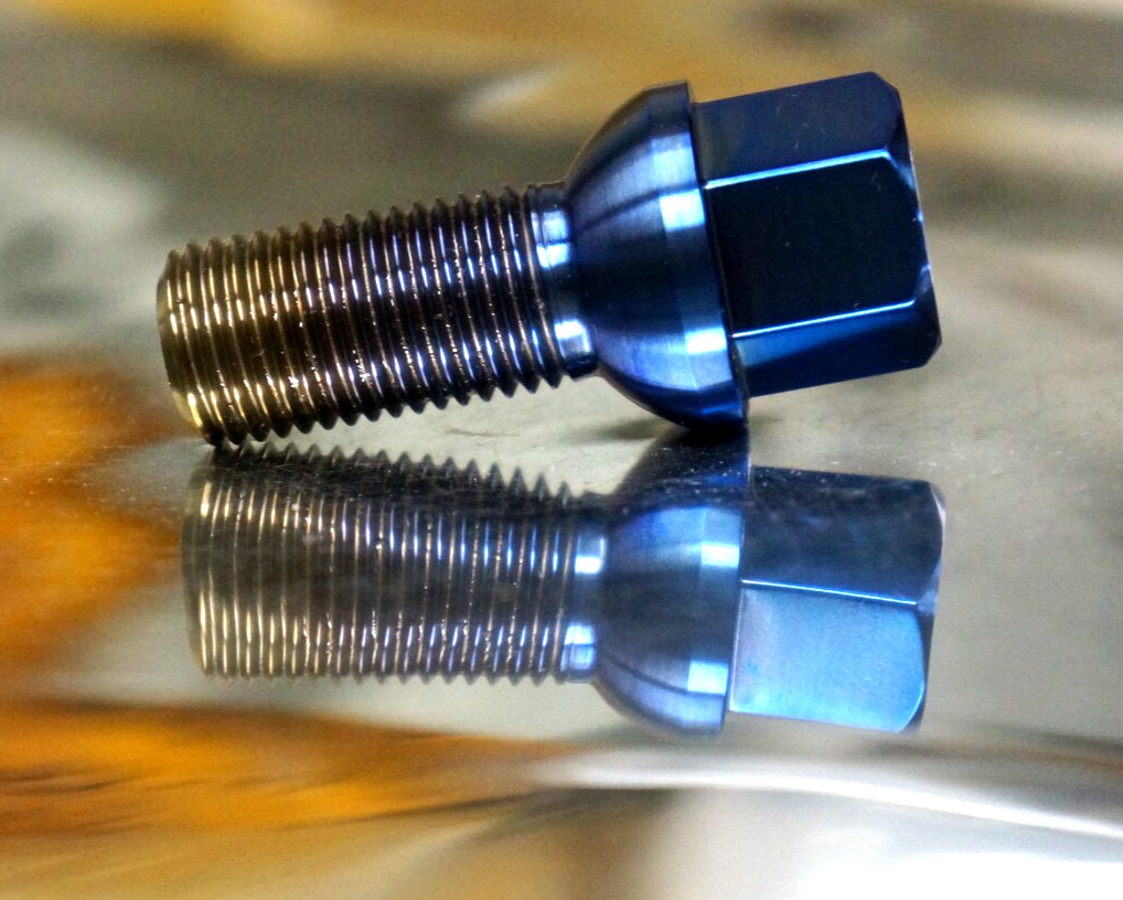 20x Titanium Wheel Lug Bolt 14x1.5 Audi VW Bentley Mercedes Genesis