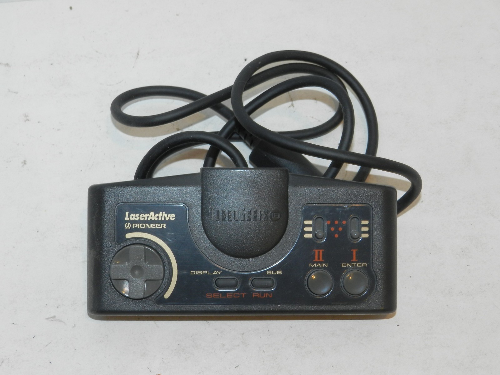 Pioneer LaserActive PAC-N10 TurboGrafx/CD LDROM Control Pad Only  Extemely Rare 