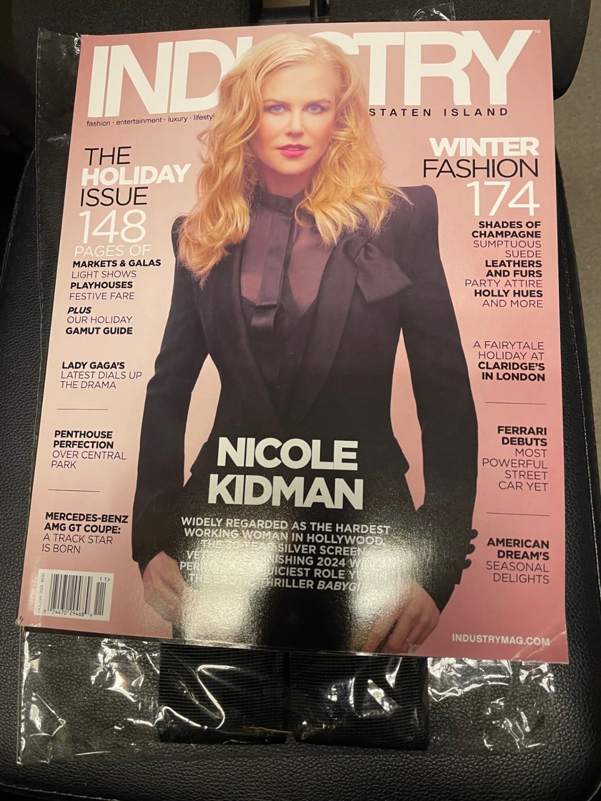INDUSTRY Magazine NICOLE KIDMAN Staten Island - Holiday/Winter Fashion Issue INDUSTRY Magazine NICOLE KIDMAN Staten Island - Holiday/Winter Fashion Issue