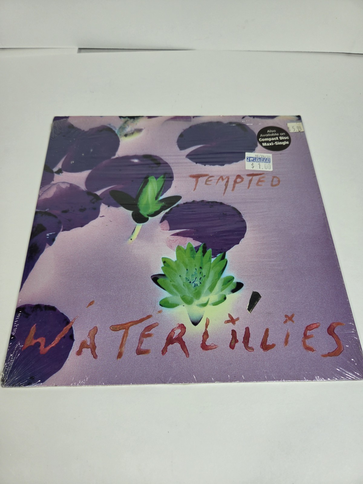 Tempted . The waterlilies vinyl 1994 Promo Vinyl Record