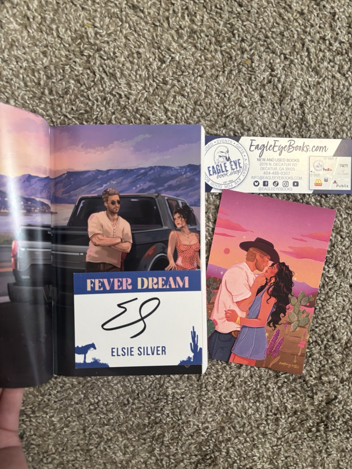 BRAND NEW SIGNED PLATLATE 1st Edition Fever Dream By Elsie Silver