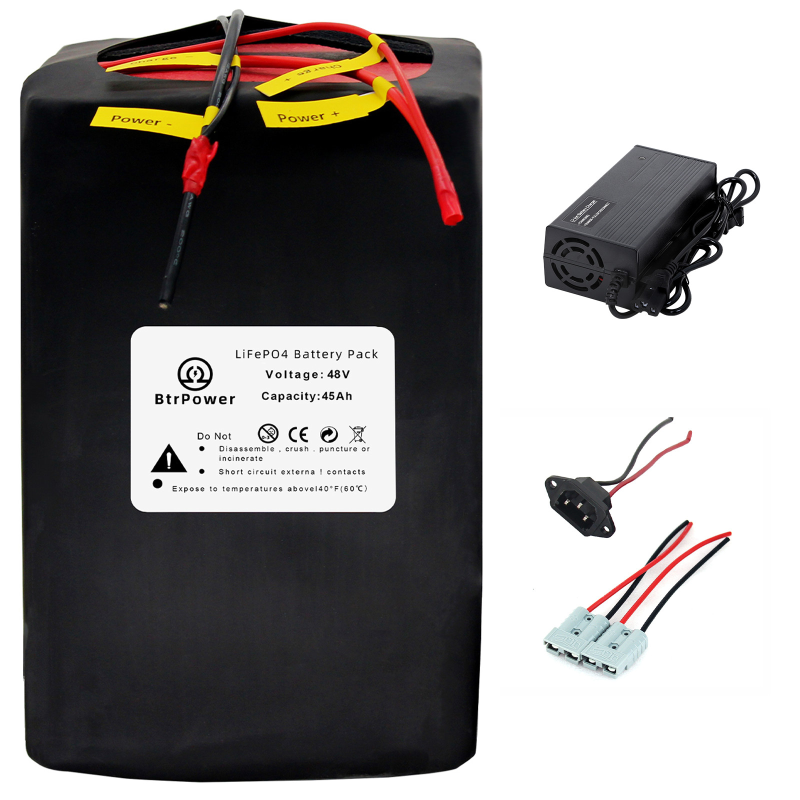 BTR 48V Eb/_ike Battery Pack LiFePO4 45Ah for 1500W Ele/_ctric Bi/_ke Tric_ycle BTR 48V Eb/_ike Battery Pack LiFePO4 45Ah for 1500W Ele/_ctric Bi/_ke Tric_ycle