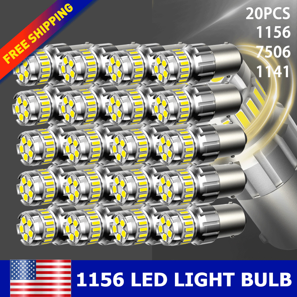 4X 1156 1157 LED Tail Brake Stop Lights Parking Back Rear Turn Signal Light Bulb