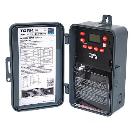 Nsi Tork Ewz120 Electronictimer, Astronomic, Gray, Plastic