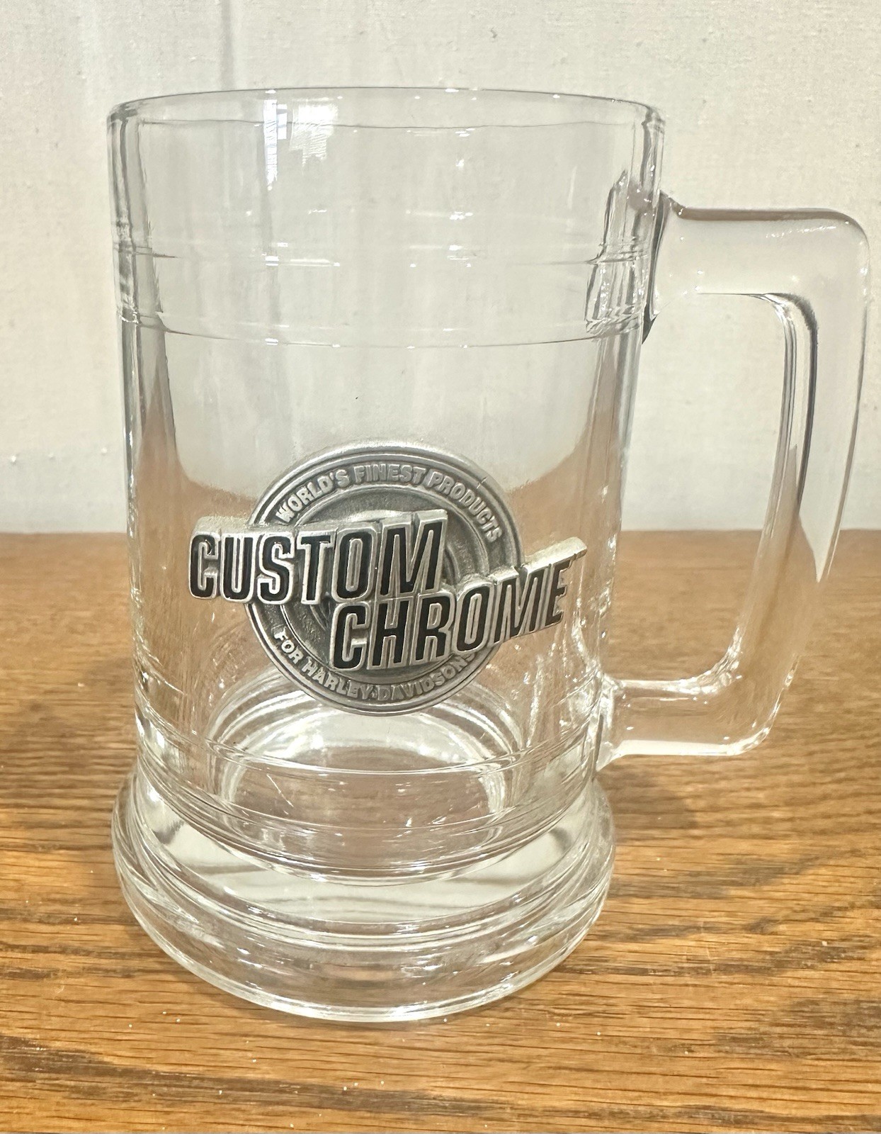 Custom Chrome Harley Davidson Beer Mug Custom Chrome Harley Davidson Beer Mug