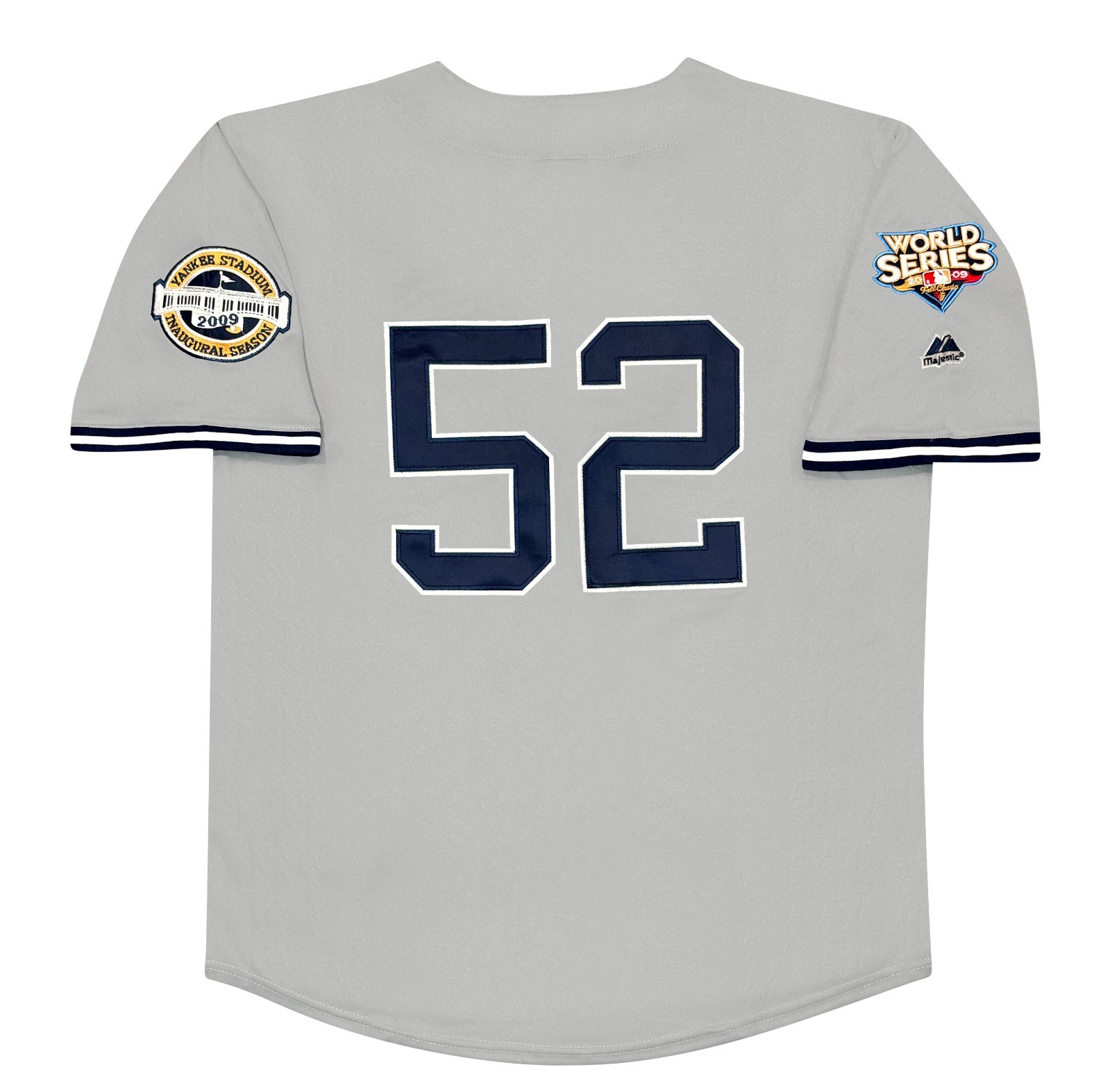 CC Sabathia 2009 New York Yankees World Series Road Jersey Men\'s Size Large CC Sabathia 2009 New York Yankees World Series Road Jersey Men\'s Size Large