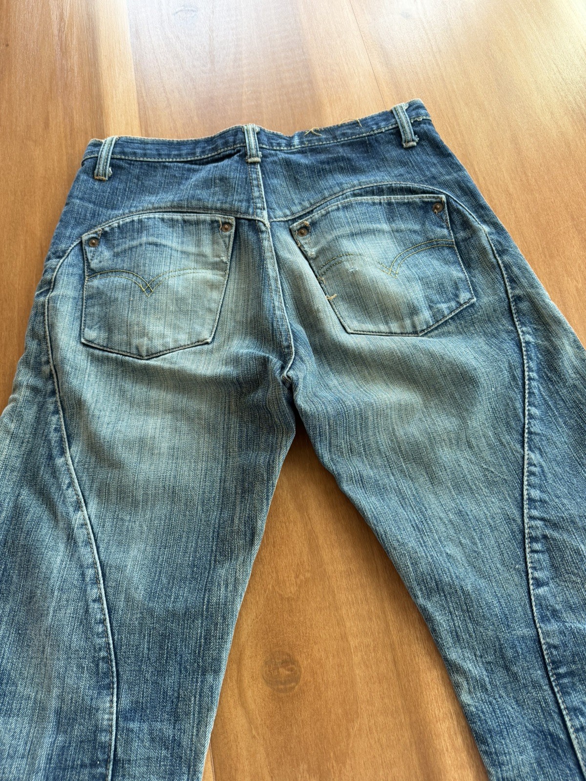 1980’s Levi’s Big Buffalo Red Line Selvedge Western Denim Men’s Size 30