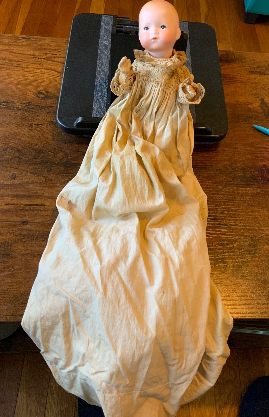 Antique German Bisque Doll 341/4/0 K Composition Body 9\ Antique German Bisque Doll 341/4/0 K Composition Body 9\