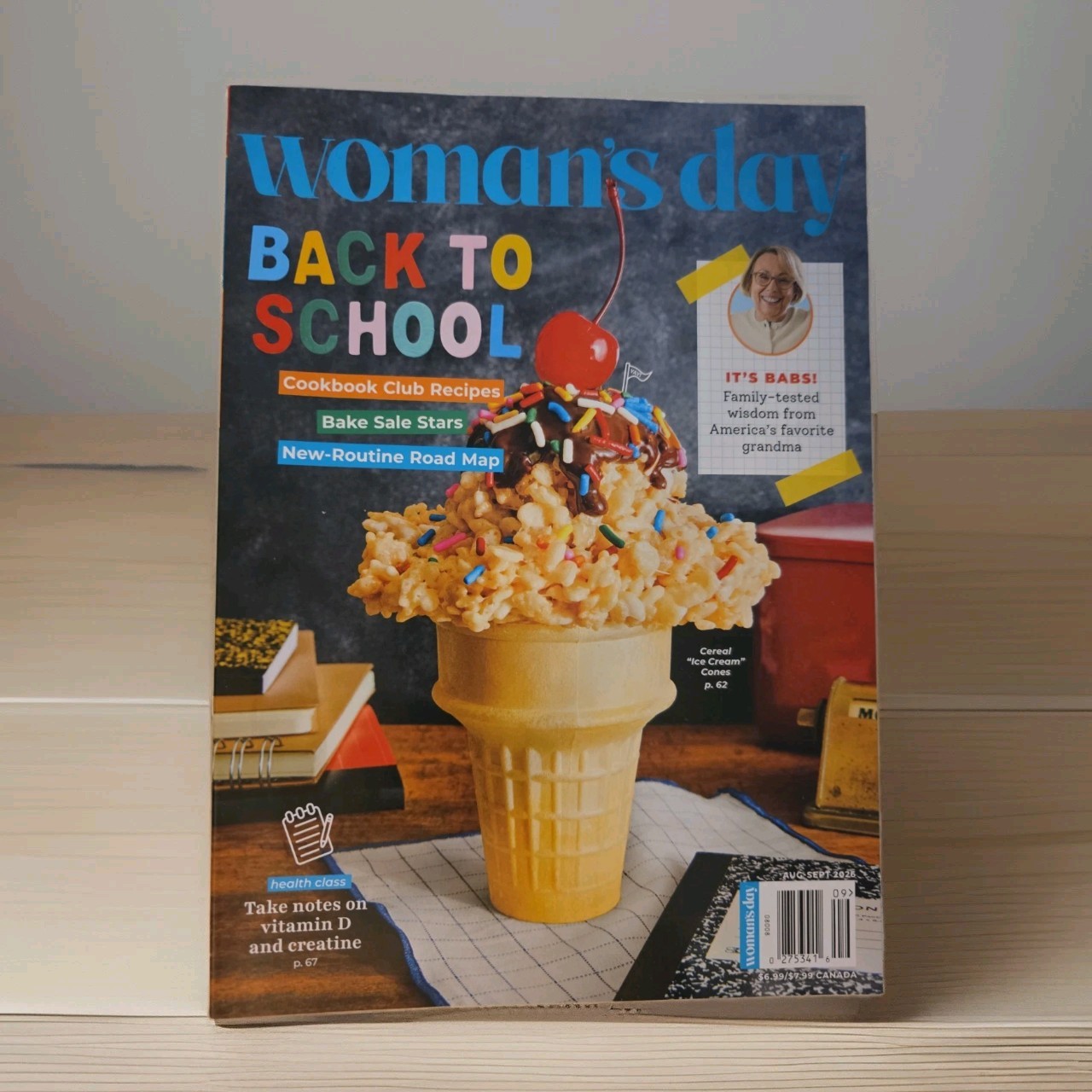 Woman\'s Day Magazine Back To School 