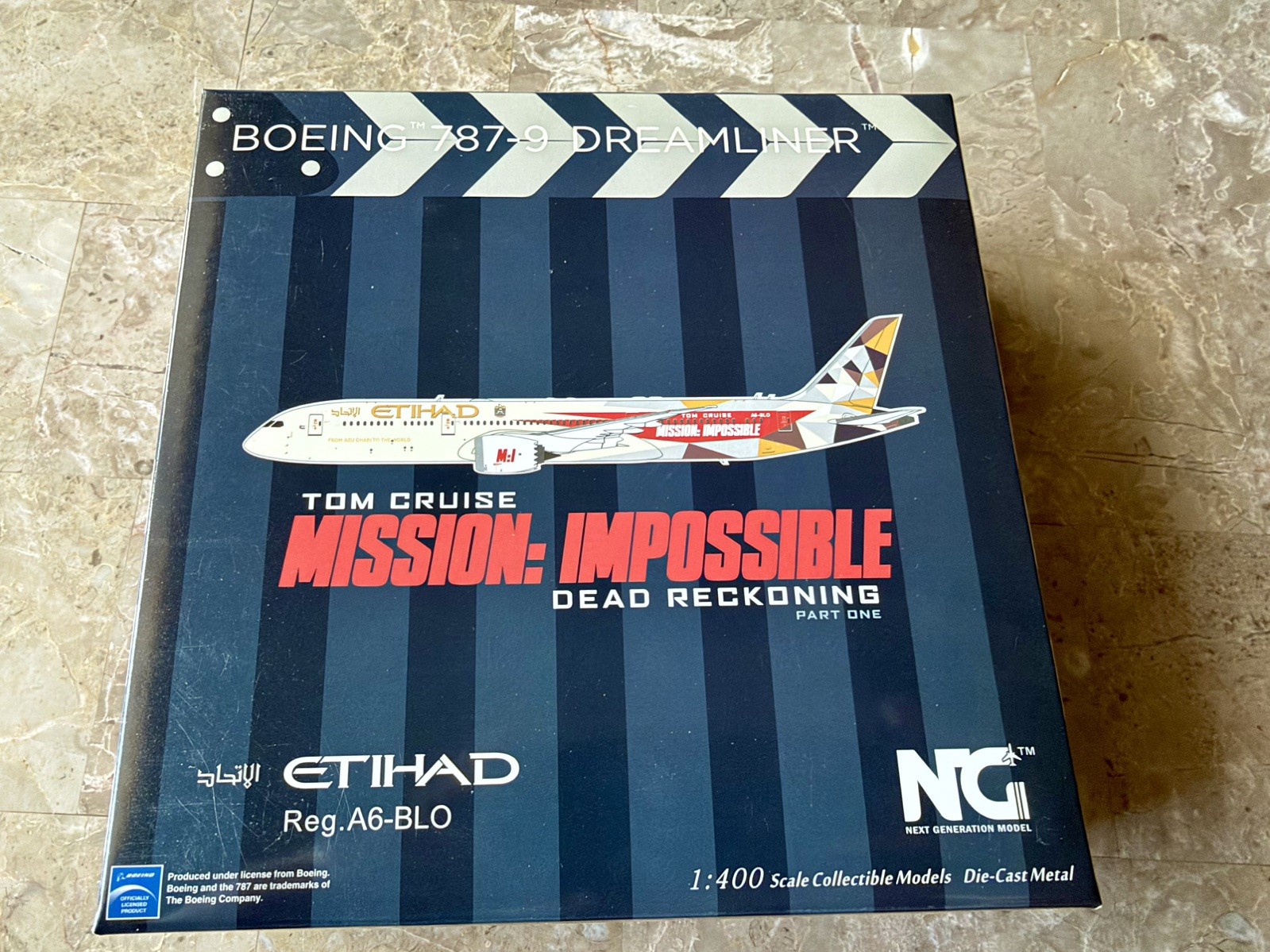 1:400 NG Models NG55117 Etihad Airways B787-9 A6-BLO