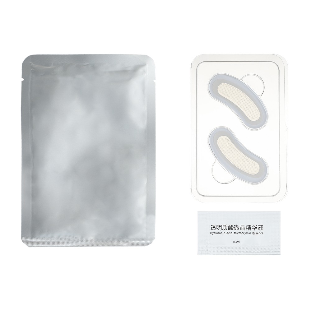 1-20 Pairs Hyaluronic Acid Micro-needle Eye Patch Anti Wrinkle Fine Line Remove