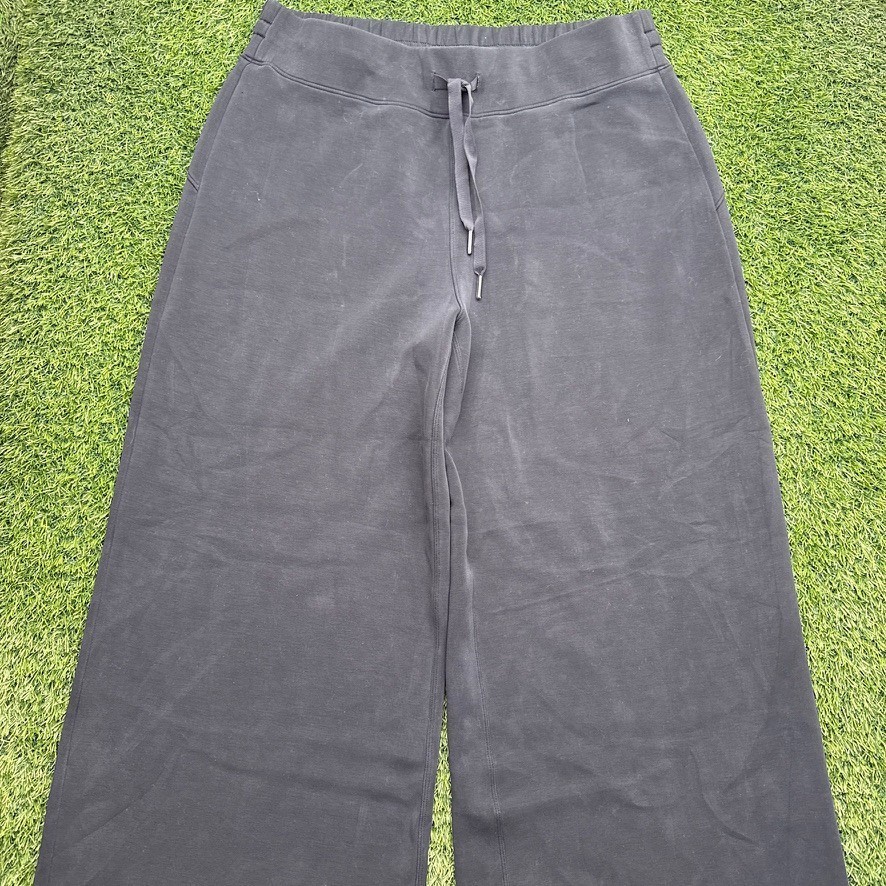 Spanx Smooth Wide Leg Pants Womens 1X XL Black Super Soft