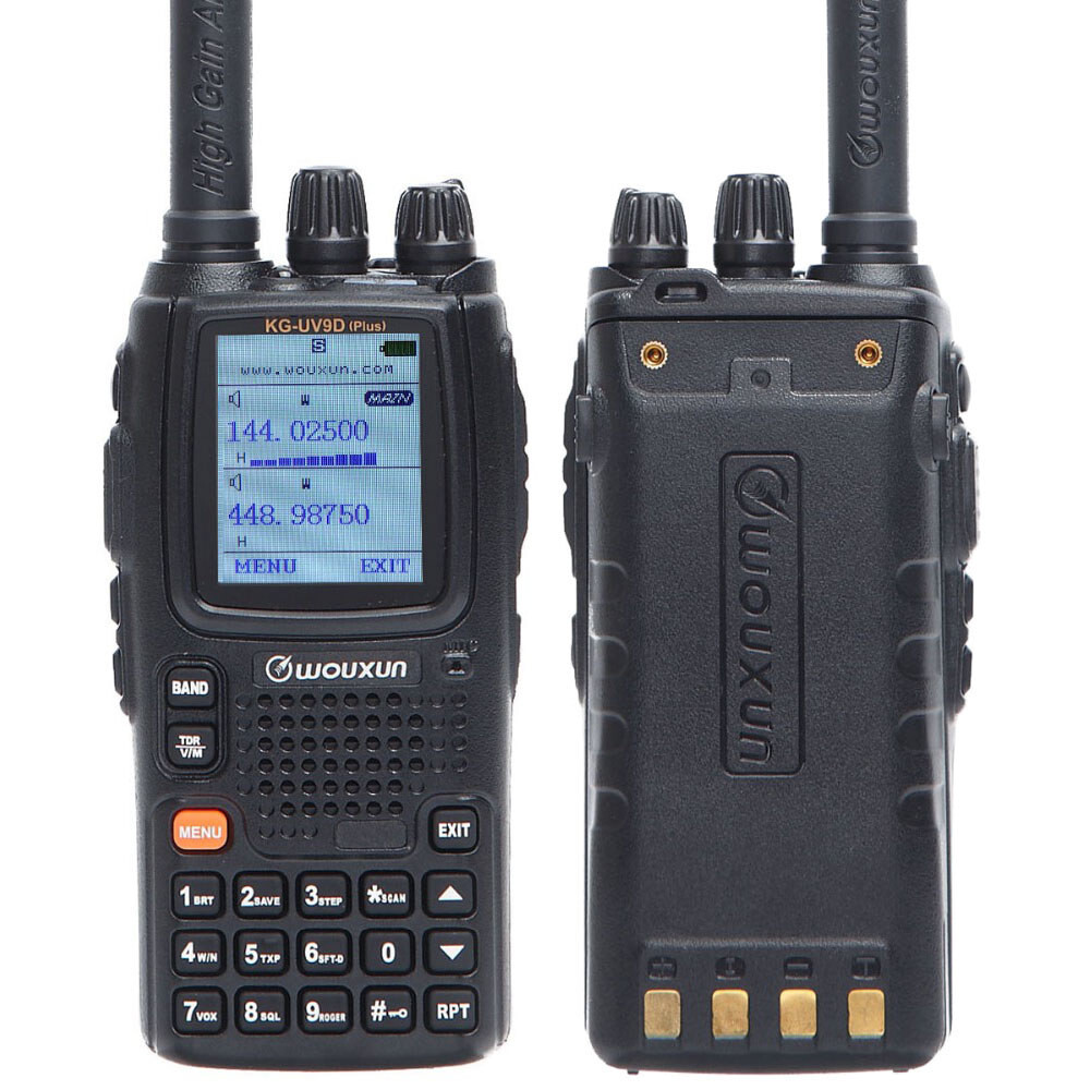 Wouxun KG-UV9D Plus Walkie Talkie 7-Band FM Radio DTMF 999CH VOX Two Way Radios