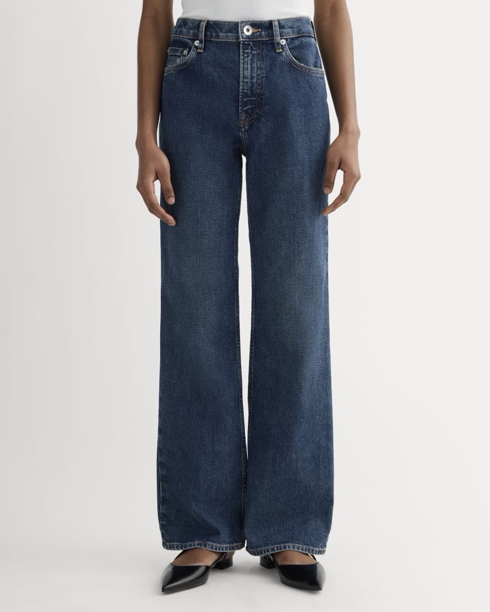 Everlane The 90’s Forever Jean Dark Indigo Wash NWT Size 29