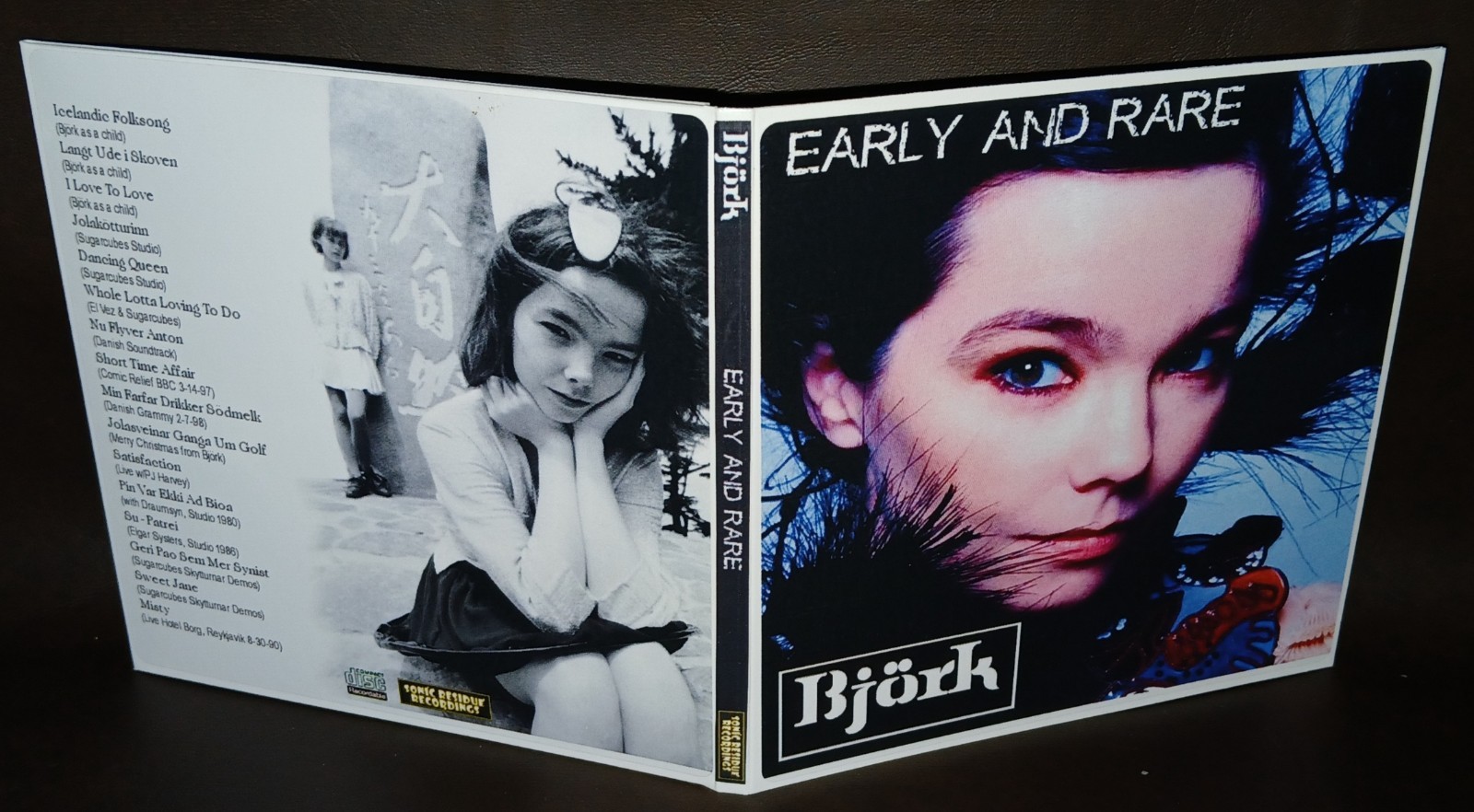 Bjork Early Rare Sugarcubes Studio Tracks Live Gate Fold CD package NEW