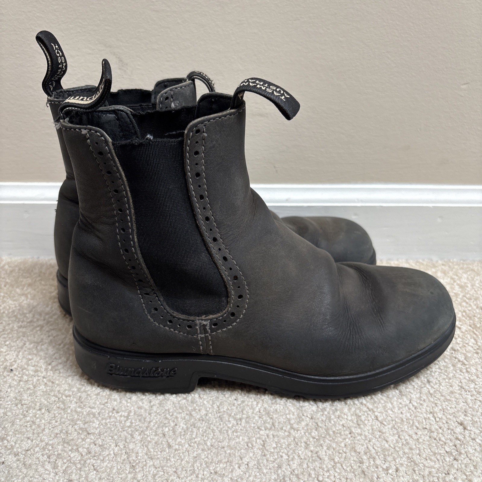 Blundstone Girlfriend 1351 Hi-top Boots Women\'s Size 8US 5AU Rustic Black