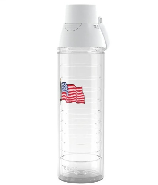 Tervis American Flag Made in USA Double Walled Insulated Tumbler, 24fl.oz Tervis American Flag Made in USA Double Walled Insulated Tumbler, 24fl.oz