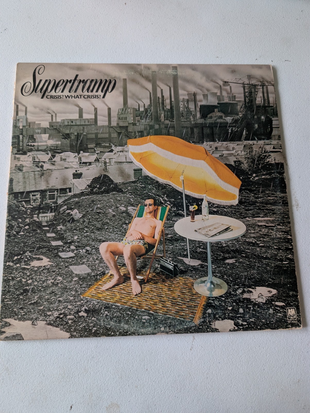 Supertramp Crisis What Crisis LP Vinyl 1975 A&M SP-4560 Classic Rock Supertramp Crisis What Crisis LP Vinyl 1975 A&M SP-4560 Classic Rock