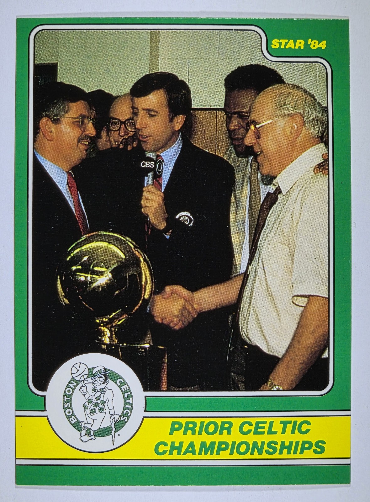1984 Star Celtics Champs #23 Prior Celtic Championships