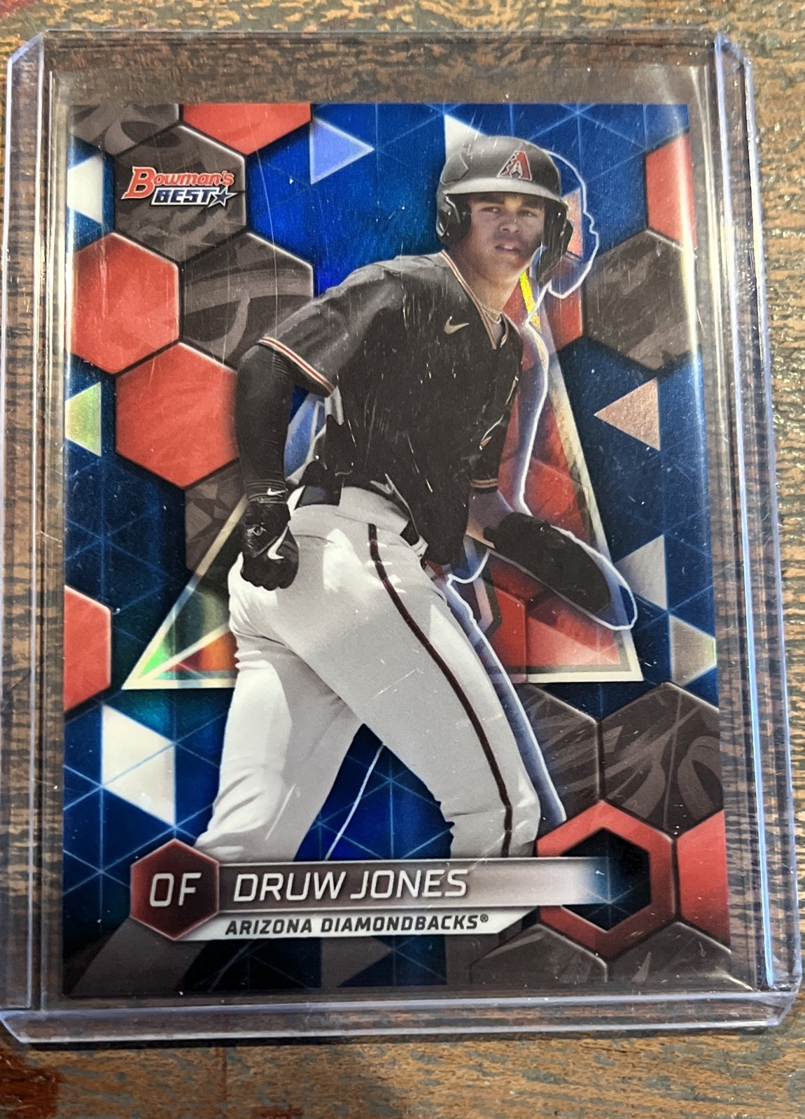 2023 Bowman\'s Best Top Prospects Druw Jones #TP-8 Blue Refractor /150 (RC) 2023 Bowman\'s Best Top Prospects Druw Jones #TP-8 Blue Refractor /150 (RC)