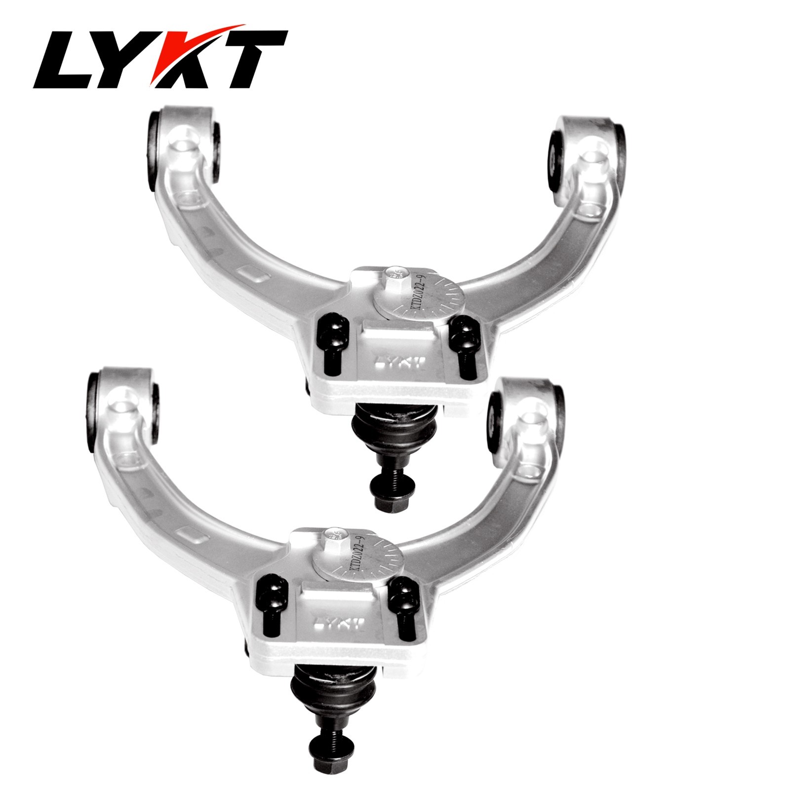 LYKT 2pcs Alignment Front Camber Adjustable Arms for Audi Q7、Touareg、Cayenne