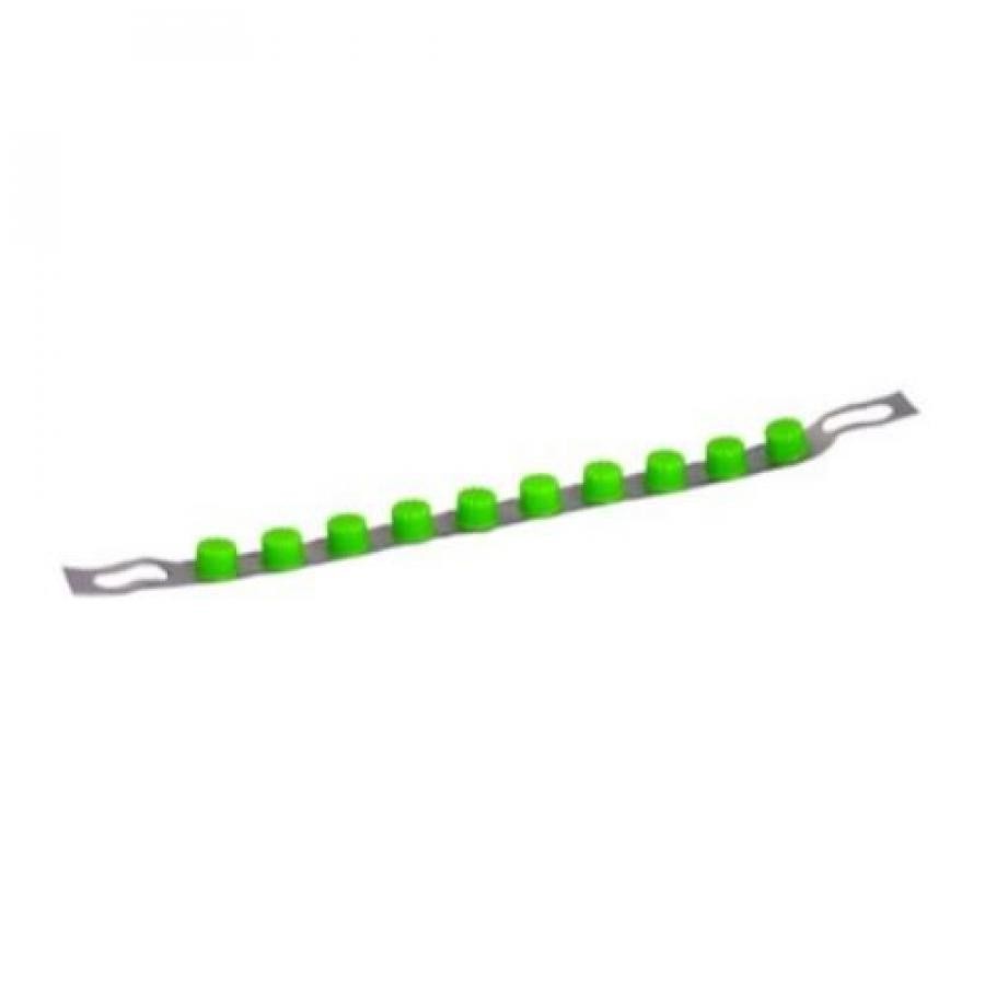 3M Curos Disinfecting Cap Strips Needleless Connectors CFF10-250 Green, 250 Ct 3M Curos Disinfecting Cap Strips Needleless Connectors CFF10-250 Green, 250 Ct