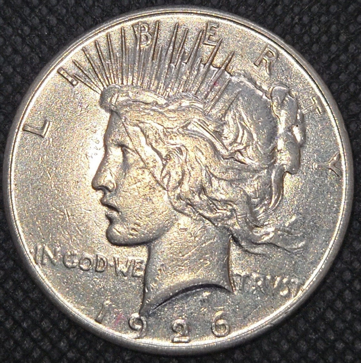 1926-S 🌉 US PEACE SILVER DOLLAR $1 Coin 🌟XF-AU🌟 .77ozt ASW 🎂100 YEARS OLD🎂
