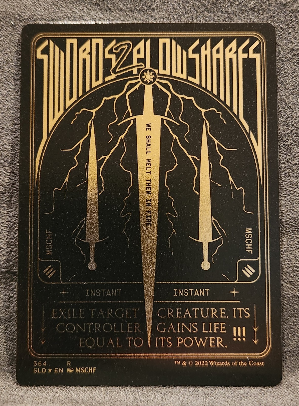 Secret Lair Drop - Swords To Plowshares - SLD Card# 364 - Rare