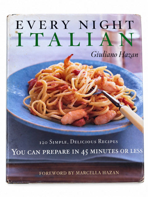 Every Night Italian by Giuliano Hazan - Signed by Author - Hardcover Every Night Italian by Giuliano Hazan - Signed by Author - Hardcover