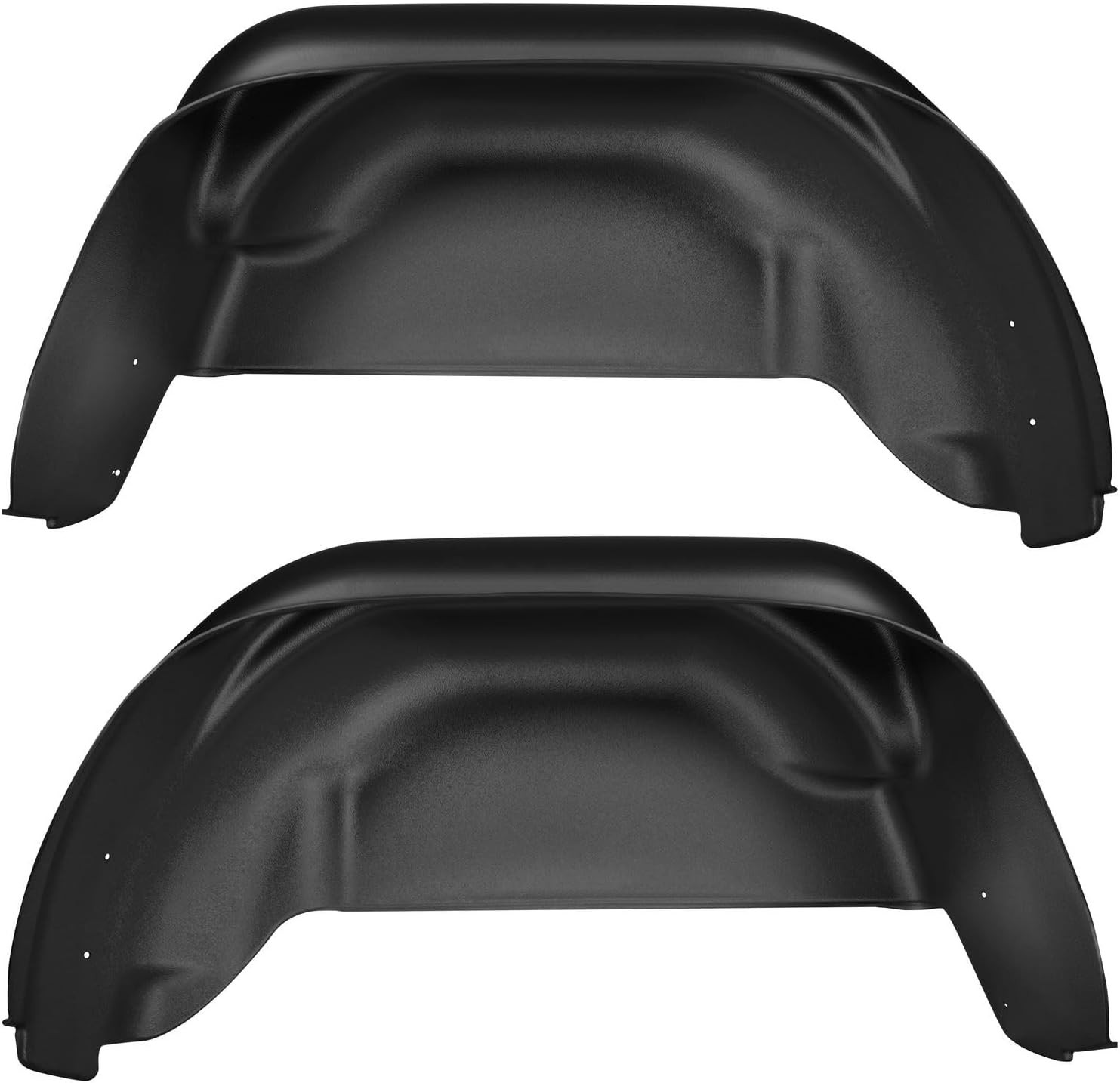 Husky Liners Black Rear Wheel Well Guards for 2020-2026 Chevy Silverado 2500 HD