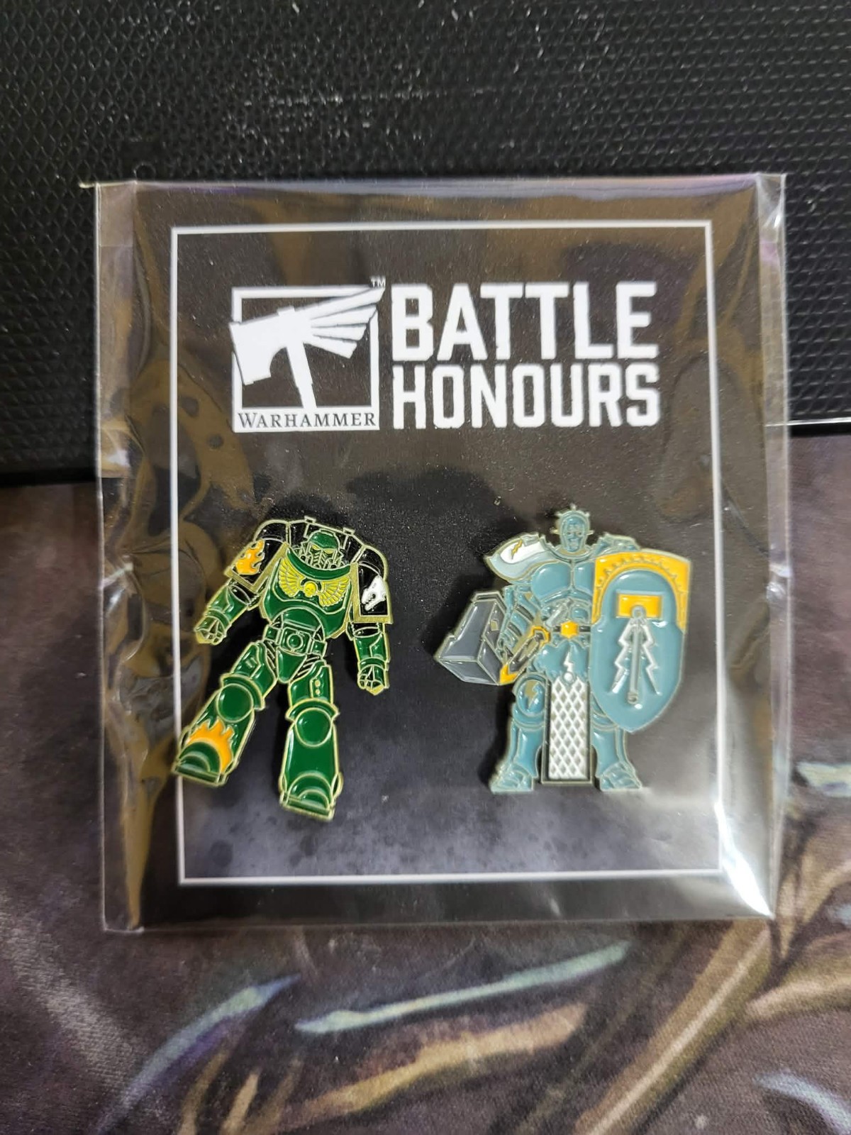 Warhammer 40k and Sigmar - Battle Honors Pins