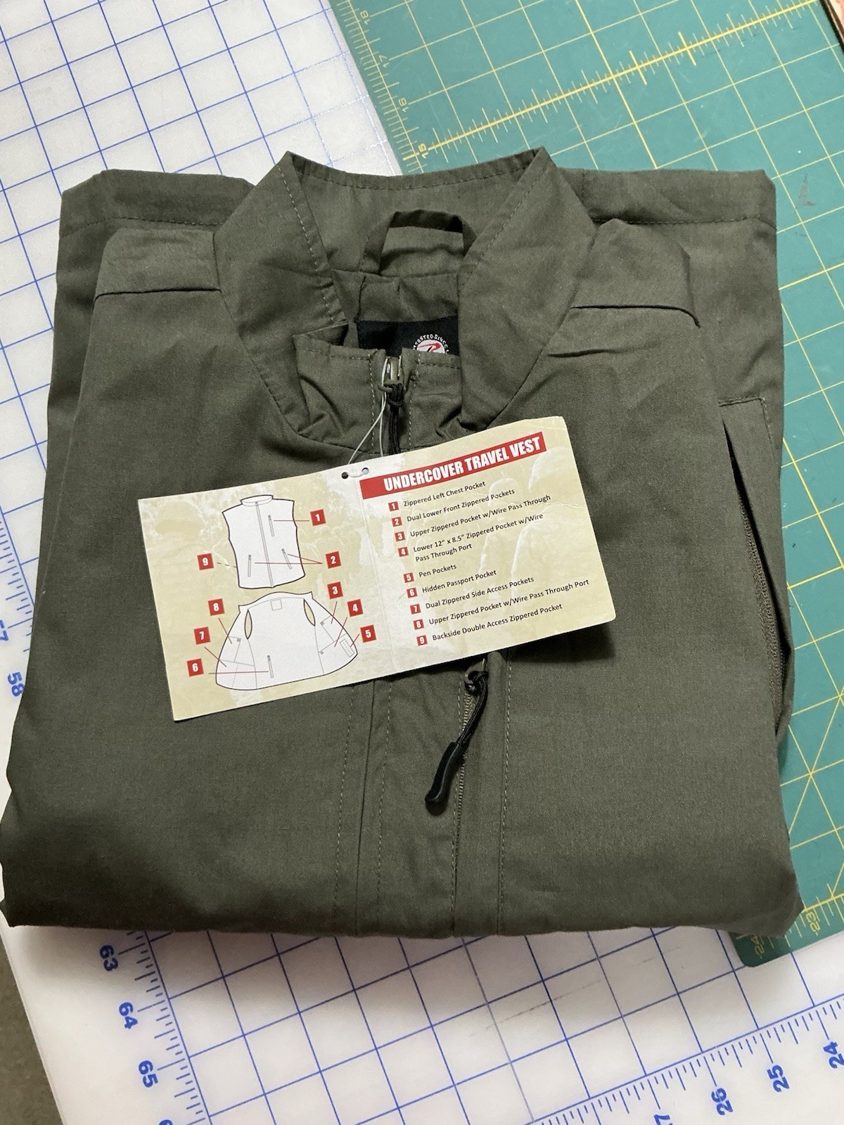 Rothco Undercover Travel Vest Rothco Undercover Travel Vest