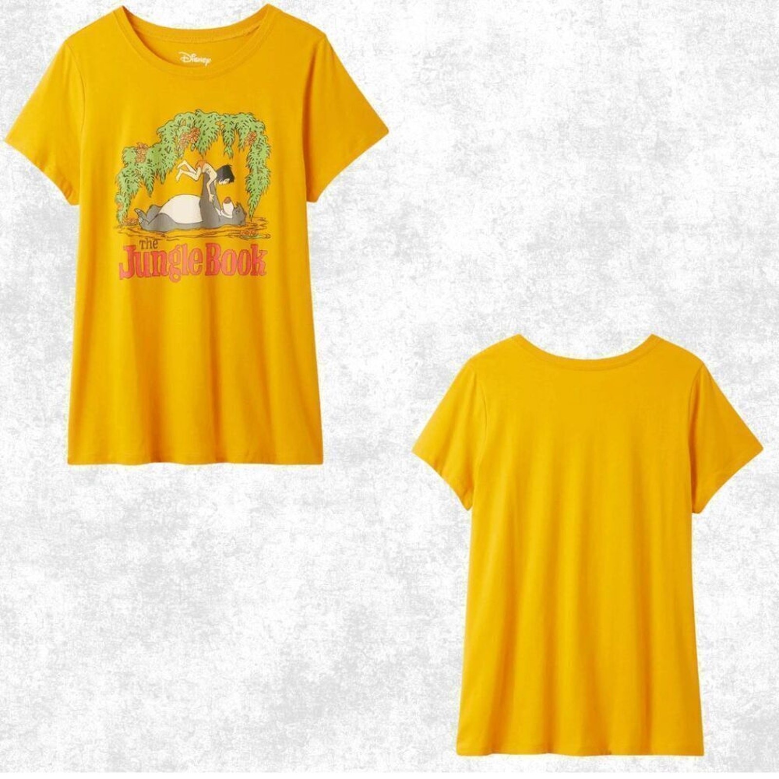 NWT Torrid Size 2 Jungle Book Tee Golden Yellow Disney Graphic Plus Size T-Shirt