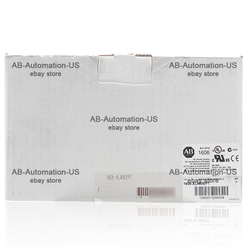 New Sealed 1606-XL480EPT Allen Bradley Power Supply XL 480 W Power Supply