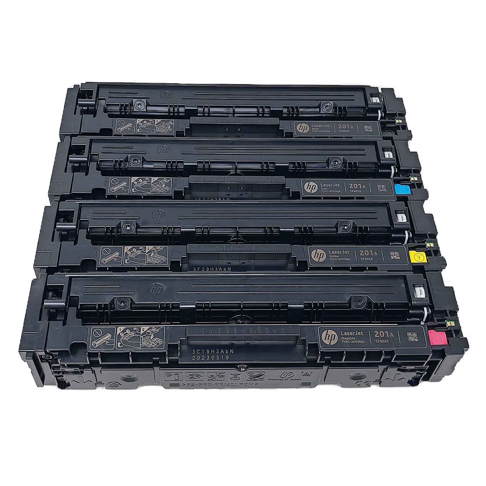 4PK Genuine HP 201A CF400A-CF403A Toner for LaserJet M277dw M277c6 M252dw M274n 4PK Genuine HP 201A CF400A-CF403A Toner for LaserJet M277dw M277c6 M252dw M274n
