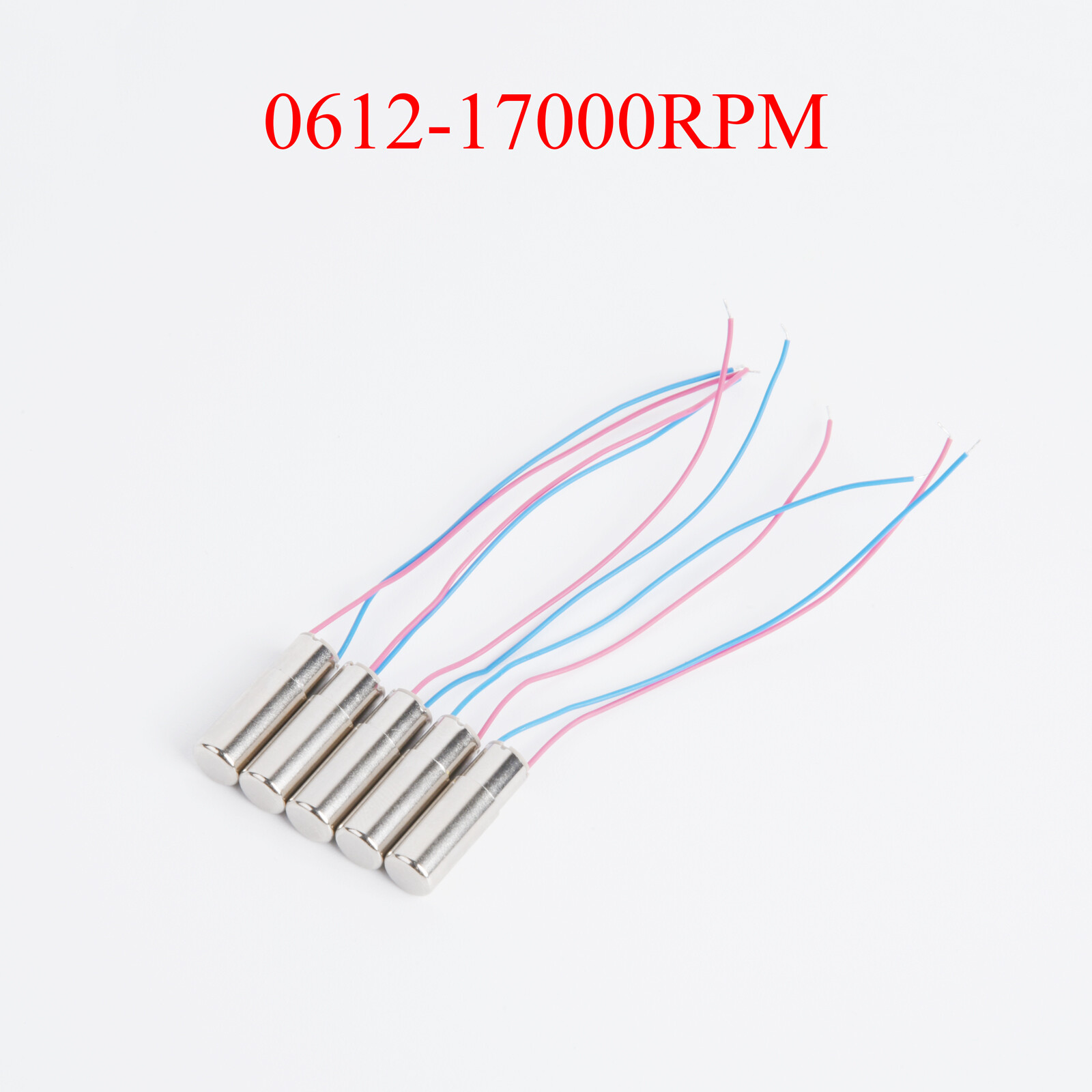 5/10/20PCS 0612 Mini Coreless Motor DC 3.7V 1200mA 17000RPM Micro Motor