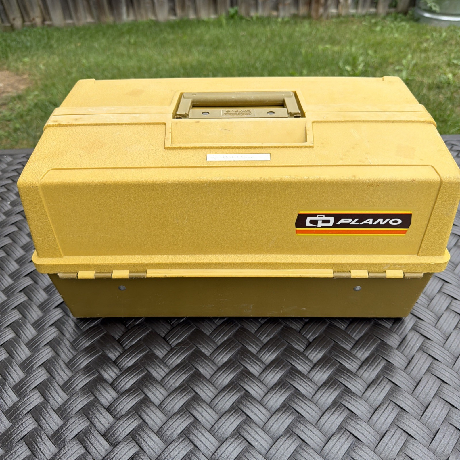 Vintage Plano Molding Co. Model #8106 Tackle Box 