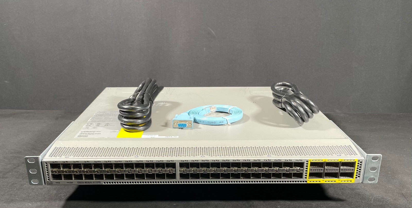 Cisco Nexus N3K-C3172PQ-10GE 48x 10G 6x 40Ge QSFP Switch W/Dual Power-Fast Ship