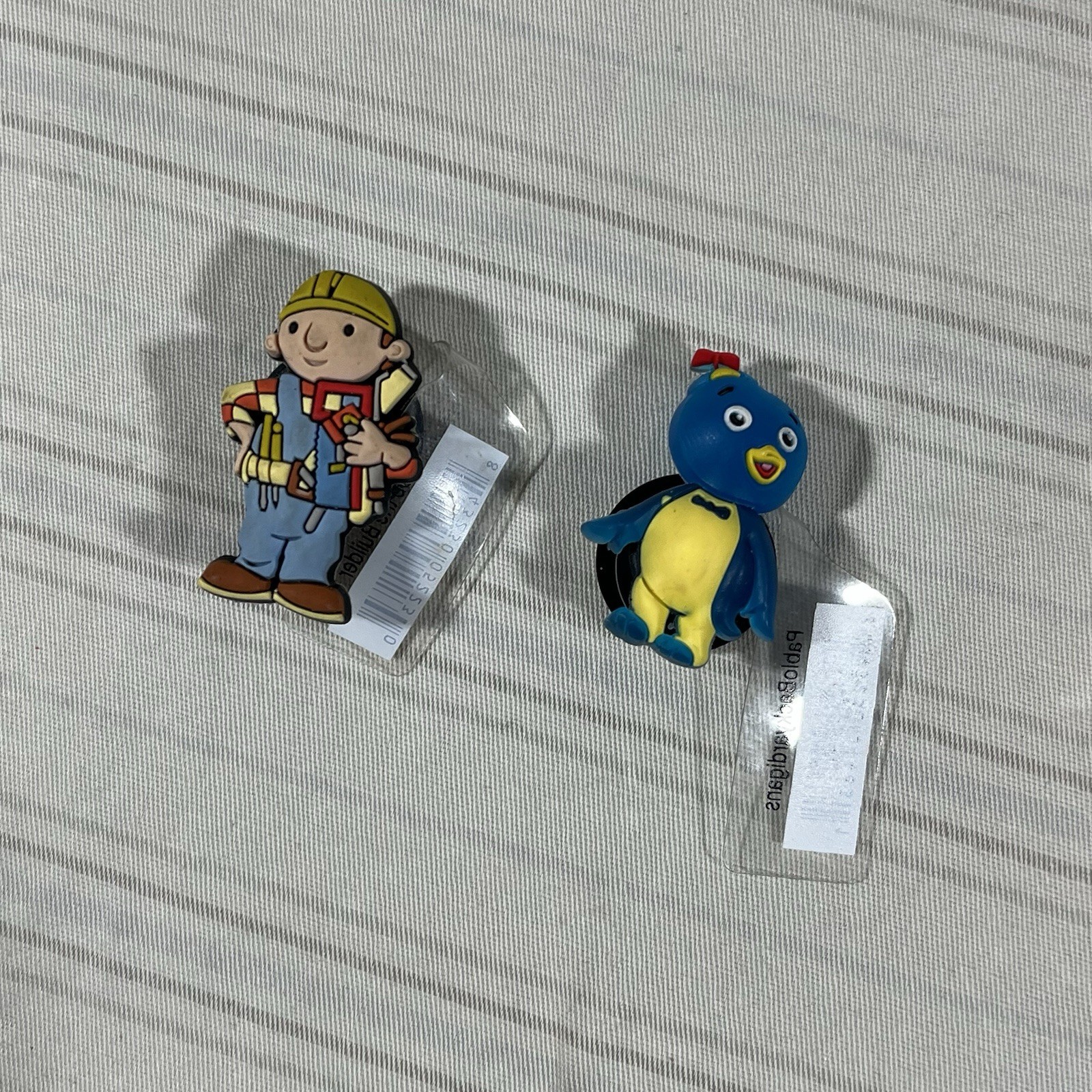Pablo Backyardigans Crocs Jibbitz Charm Pablo & Bob the Builder 2008 NOS Y2K D1