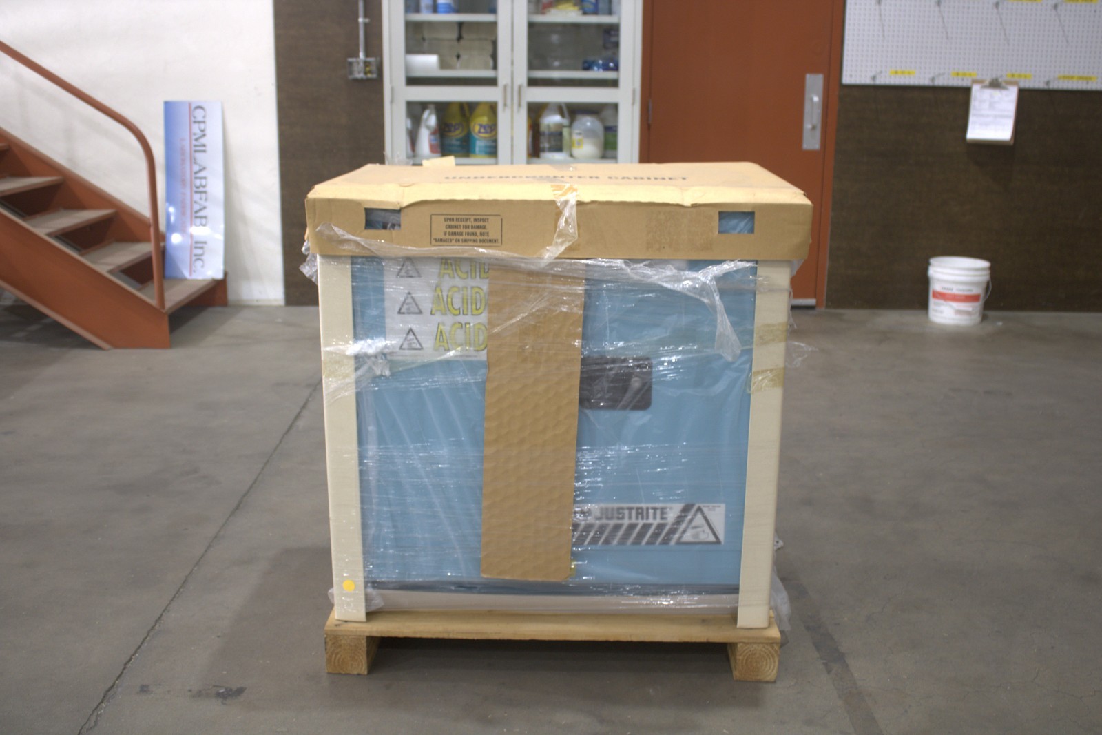 Justrite 892322 Acid Corrosives Flammable Safety Cabinet 22 gal