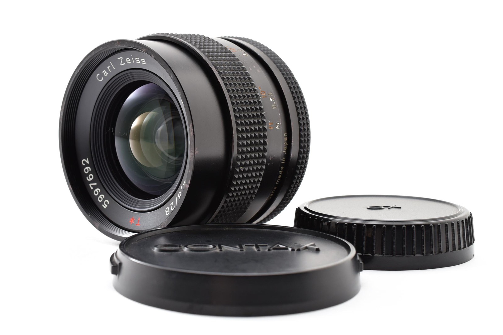 [Near MINT] Contax Carl Zeiss Distagon 28mm f/2.8 AEJ Lens C/Y From JAPAN