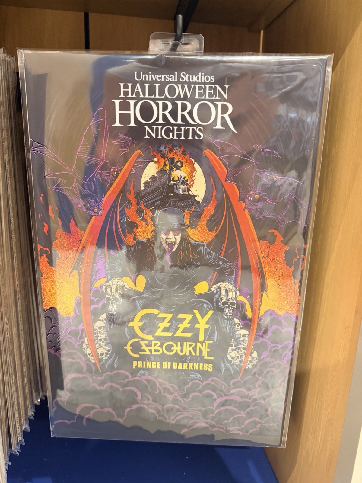 Universal HHN Halloween Horror Nights 2026 Ozzy Osbourne Exclusive Poster