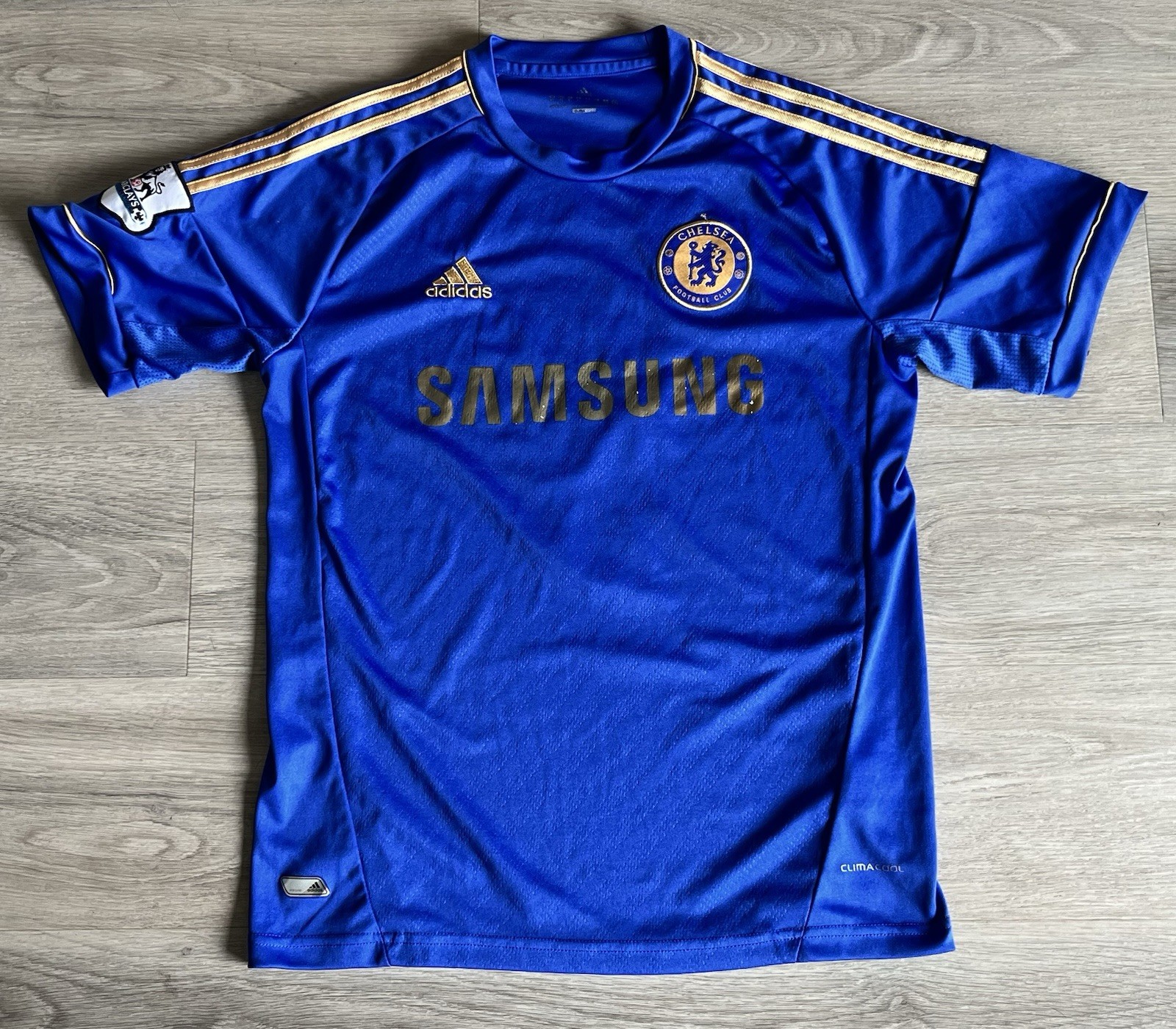 Size XL - Fernando Torres #9 2012-13 Chelsea adidas Home Soccer Jersey