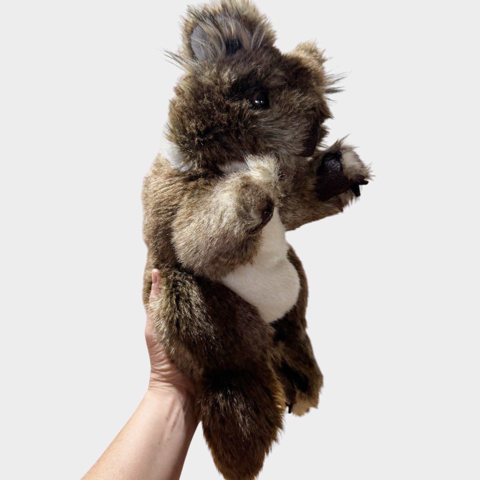 Folkmanis Koala Hand Puppet Realistic 18” Brown Gray 