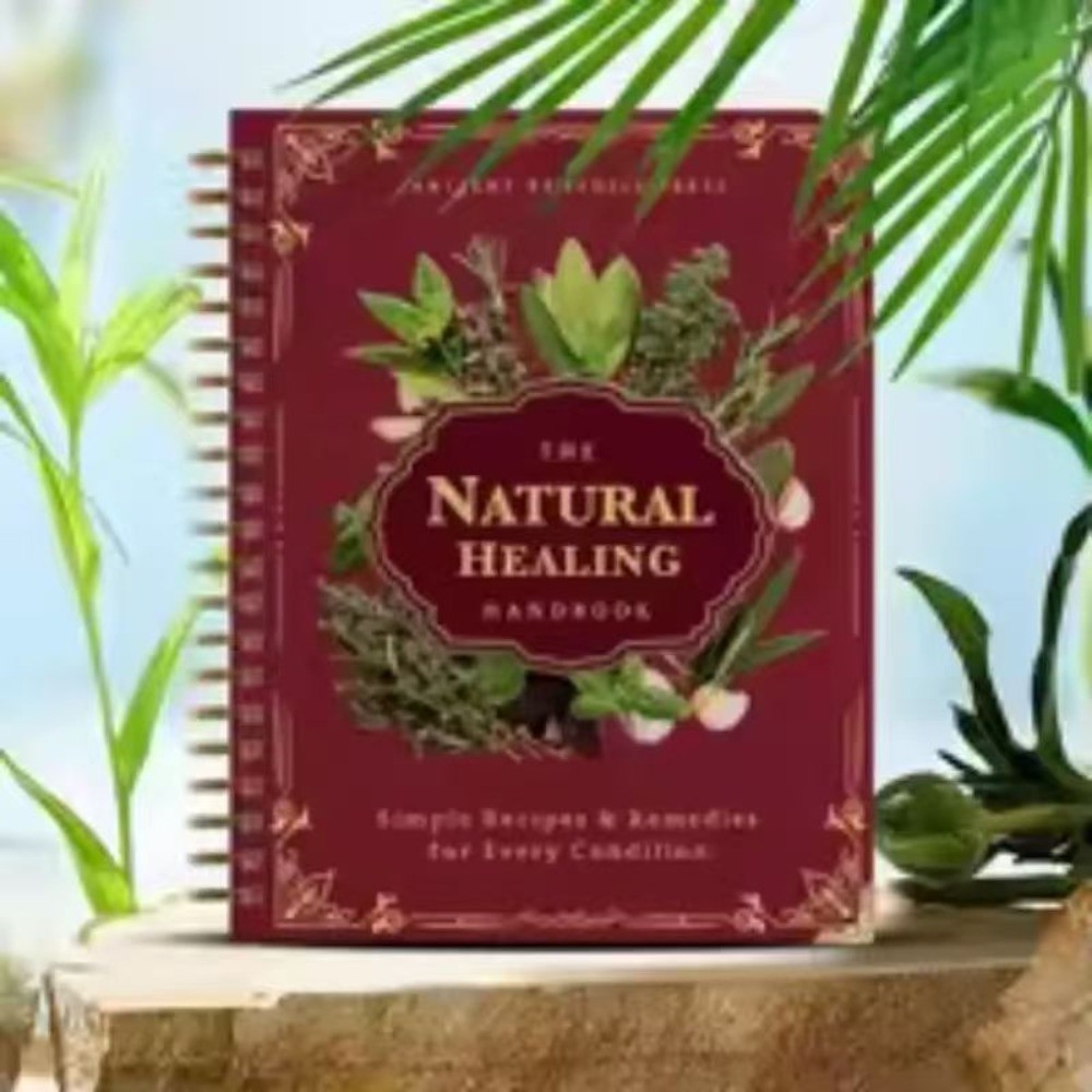 The Natural Healing Handbook Spiral-Bound Guide to Herbal & Natural Remedies