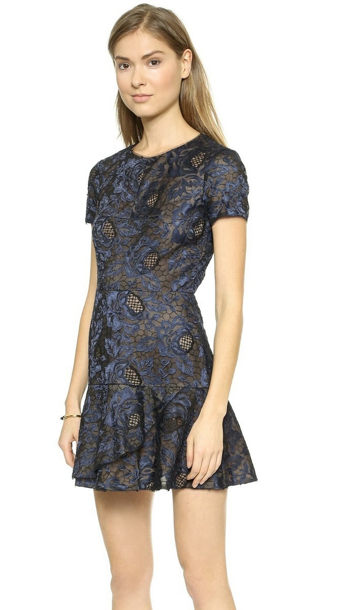 NWT BCBGMAXAZRIA Marissa Lace Mini Dress – Size 6 $398 retail NWT BCBGMAXAZRIA Marissa Lace Mini Dress – Size 6 $398 retail