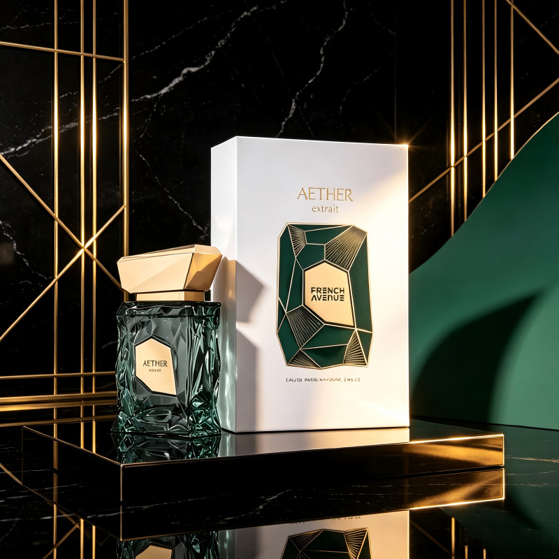 French Avenue Aether EDP 100ML Luxury Unisex Perfume,Elegant Woody Fragrance.
