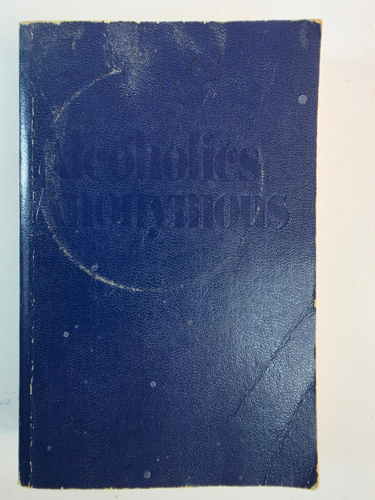 Vintage 1976 Alcoholics Anonymous Book Third Edition Paperback Softcover #2