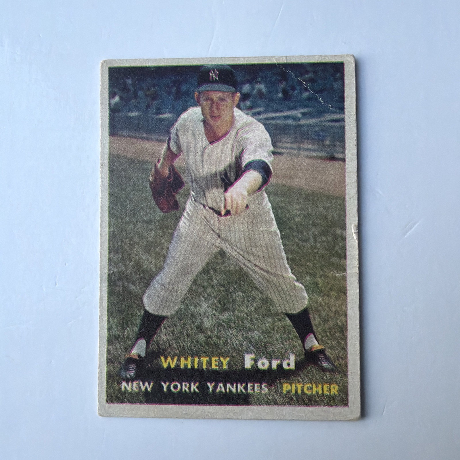 1957 Topps - Whitey Ford #25 1957 Topps - Whitey Ford #25