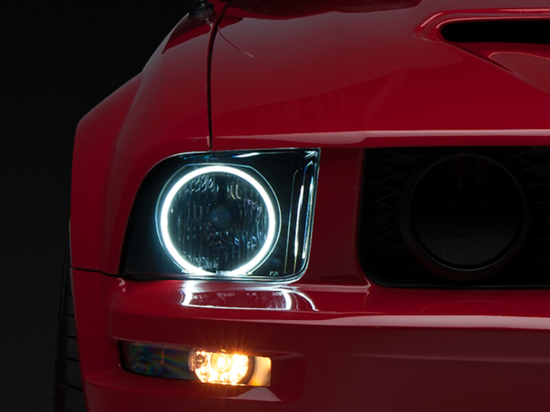 For 2005-2009 Mustang GT V6 Raxiom Axial Series CCFL Halo Projector Headlight For 2005-2009 Mustang GT V6 Raxiom Axial Series CCFL Halo Projector Headlight